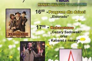Country i kabarety na lubawskiej majówce na Rynku