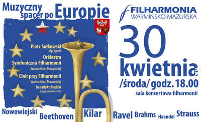 Muzyczny spacer po Europie w  Filharmonii Warmińsko-Mazurskiej