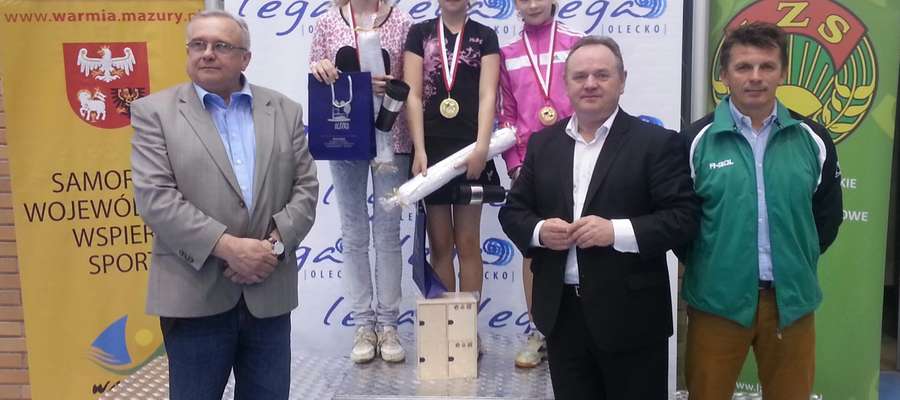 Julia Cieśniewska reprezentantka gminy Mrągowo obroniła tytuł Mistrzyni Województwa w tenisie stołowym
