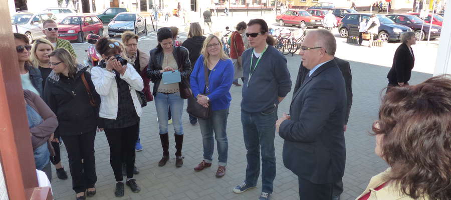 Gości z wielu miejscowości w województwie przywitał burmistrz Józef Blank