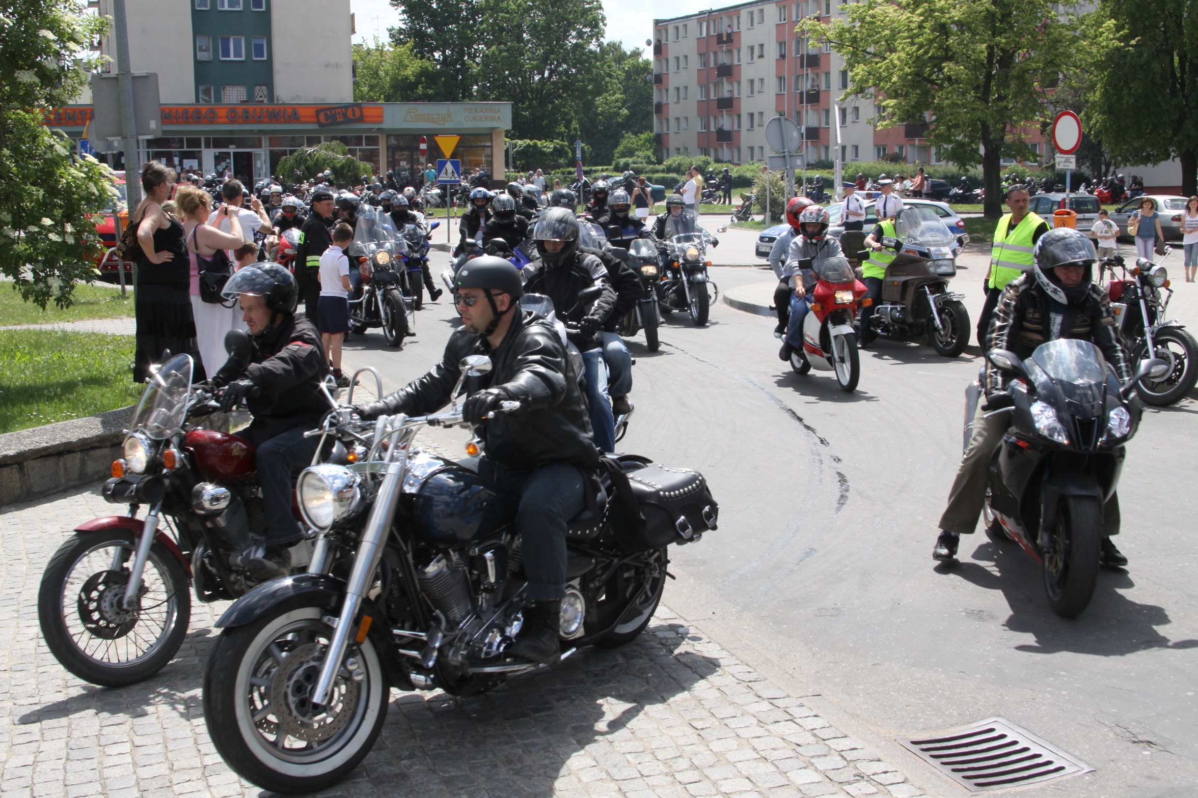 W ubiegłym roku motocykliści odwiedzili również Elbląg