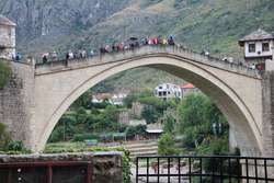 Stary Most to najbardziej charakterystyczny obiekt Mostaru