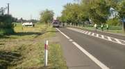 Wypadek busa pod Strzegowem. 9 osób w szpitalu 