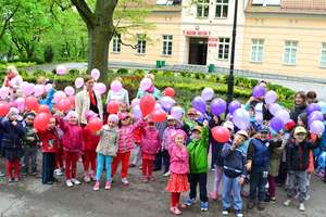 Przedszkolaki z Olecka zachęcały do optymizmu