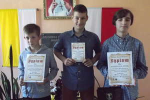 Uczniowie z Napiwody w gminnym  konkursie o zamkach krzyżackich 