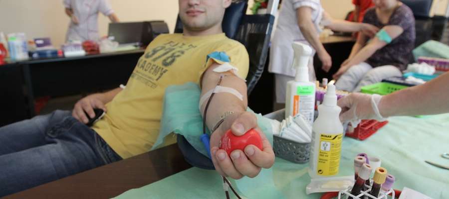 W czwartek w PWSZ w Elblągu odbyła się akcja oddawania krwi pn. Wampiriada