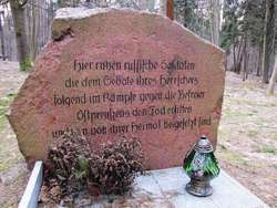 Olsztyn: obelisk ku czci żołnierzy rosyjskich