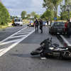 Tragiczny wypadek na E7. Zginął 31 – letni motocyklista. „Siódemka” zablokowana  