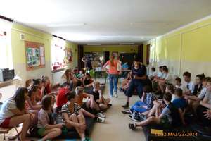 Biblioteczne potyczki gimnazjalistów z Kijewa