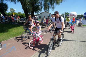 Przedszkolaki z Ełku ścigały się na rowerach