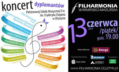 Koncert młodych talentów w olsztyńskiej filharmonii