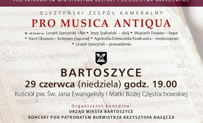 "Pro Musica Antiqua" w Bartoszycach