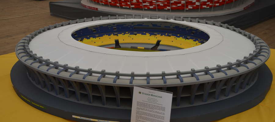 Brazylijski stadion Maracana w miniaturowej wersji otwarto w Mazurolandii