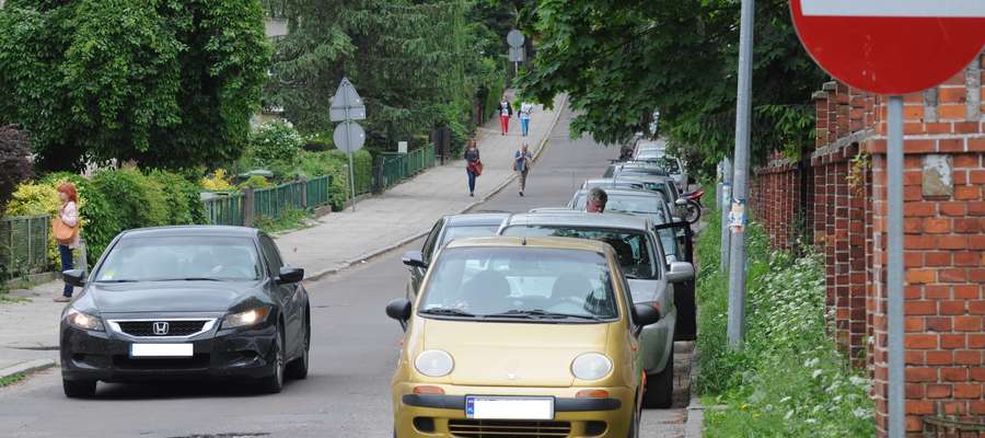 Na ulicy Bolesław Prusa obowiązuje ruch jednokierunkowy