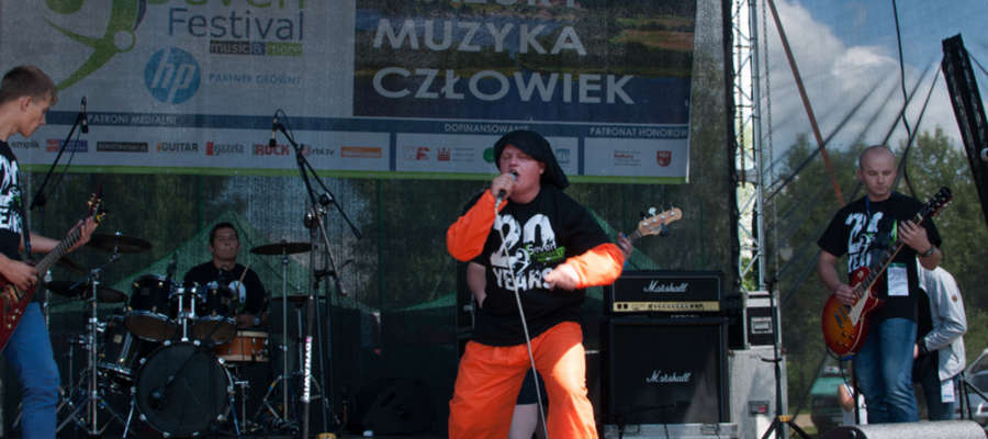 Na festiwalowej scenie De Krabers z Węgorzewa 