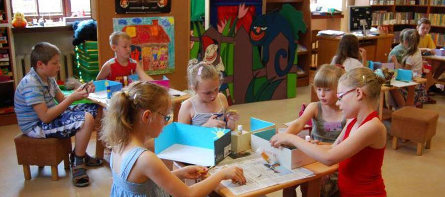 Biblioteka Elbląska zaprasza dzieci na darmowe zajęcia podczas wakacji