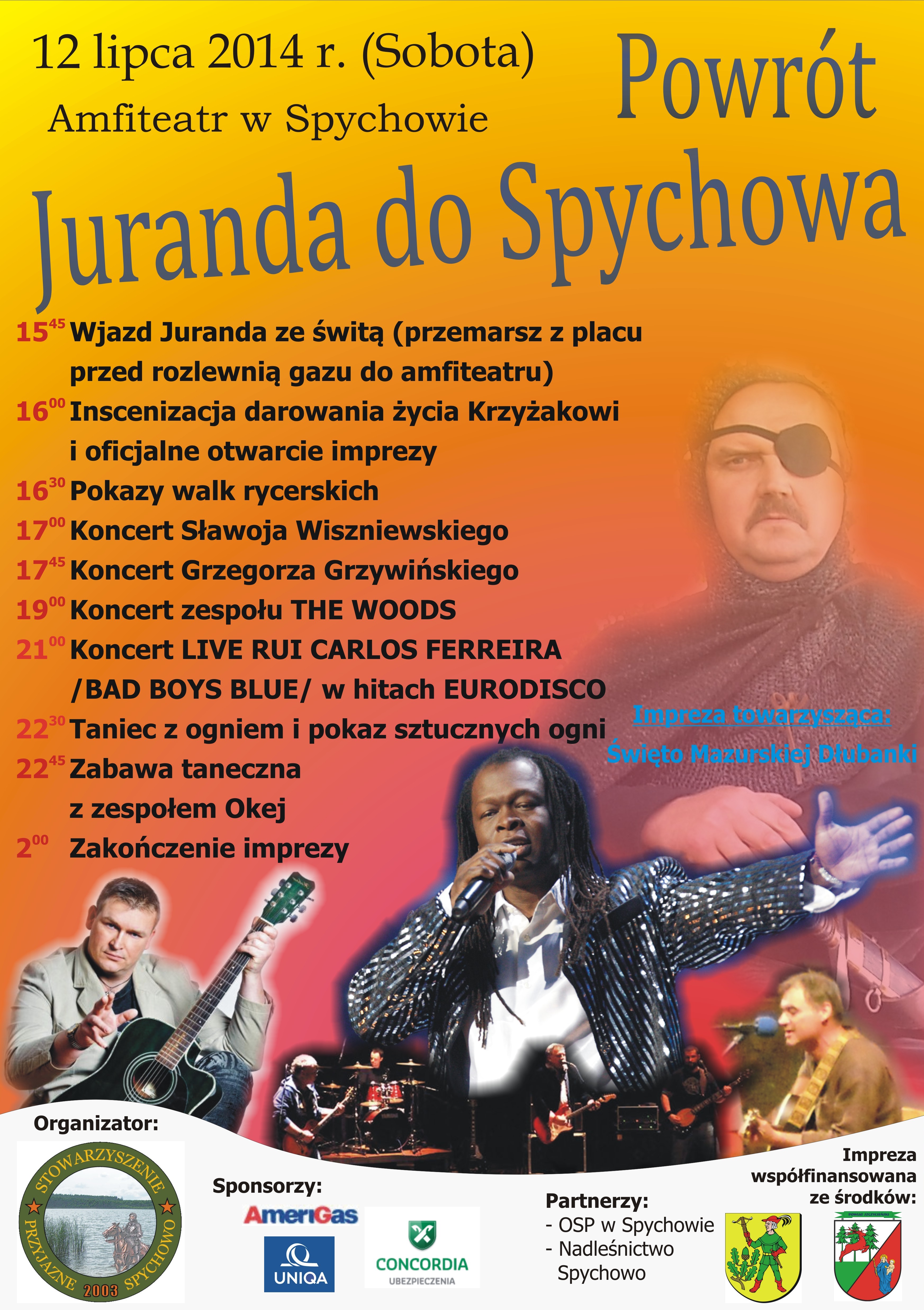 Powrót Juranda do Spychowa 2014