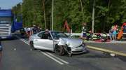 Hyundai zderzył się z fiatem na DK15. Dwie osoby ranne