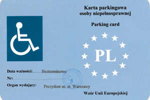 Zasady wydawania kart parkingowych 