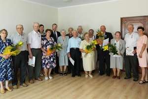 50 i 55 lat wspólnego pożycia małżeńskiego świętowali jubilaci z gminy Budry 