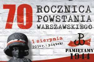 Upamiętnimy 70. rocznicę wybuchu Powstania Warszawskiego 