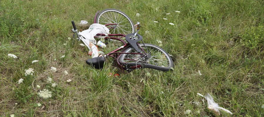 Do potrącenia rowerzystki doszło na drodze krajowej na trasie Pisz - Kocioł Duży