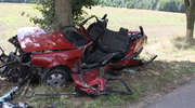 Tragiczny wypadek w miejscowości Borowe. Zginęły dwie osoby.


