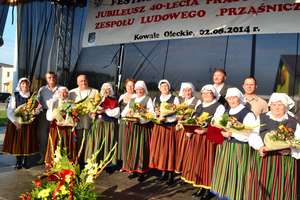Jubileusz 40-lecia zespołu Prząśniczki z Kowali Oleckich 
