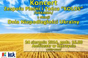 Koncert zespołu pieśni i tańca "Kołos" z Ukrainy