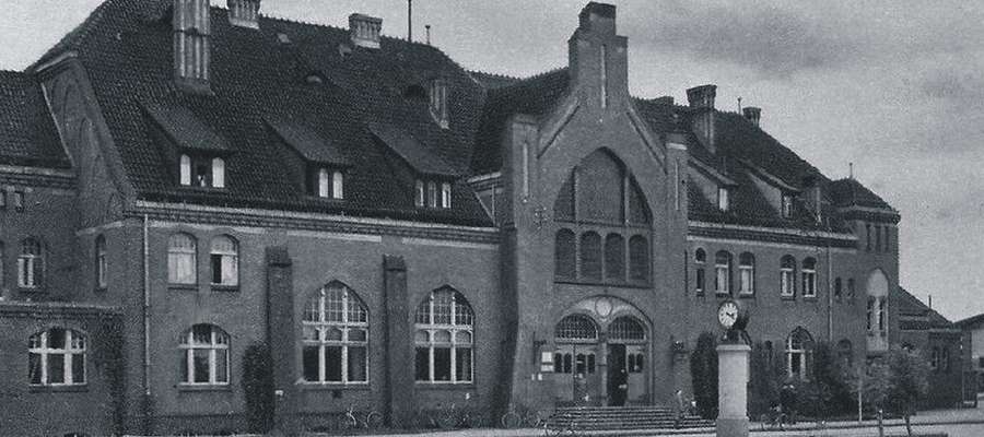 Dworzec w Iławie. Rok 1939