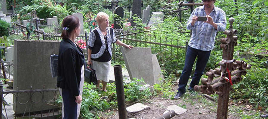 Wizja lokalna na Cmentarzu Janowskim