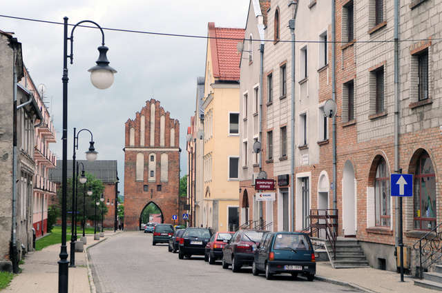 Stare miasto w Pasłęku