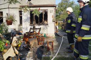 Pożar domu w Iłowie. Nie żyje 62-letni mężczyzna  