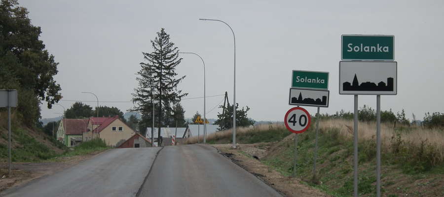 Znaki drogowe na trasie Kętrzyn - Węgorzewo