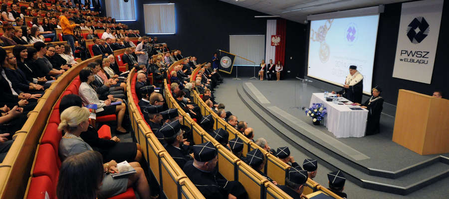 Inauguracja roku akademickiego w Państwowej Wyższej Szkole Zawodowej w Elblągu