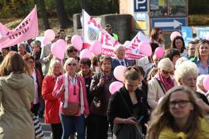 Marsz Różowej Wstążki przeszedł ulicami Olsztyna