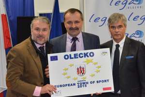 Olecko kandydatem do tytułu Europejskiego Miasta Sportu