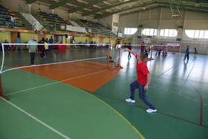 Migawki z V Turnieju Badmintona Osób Niepełnosprawnych