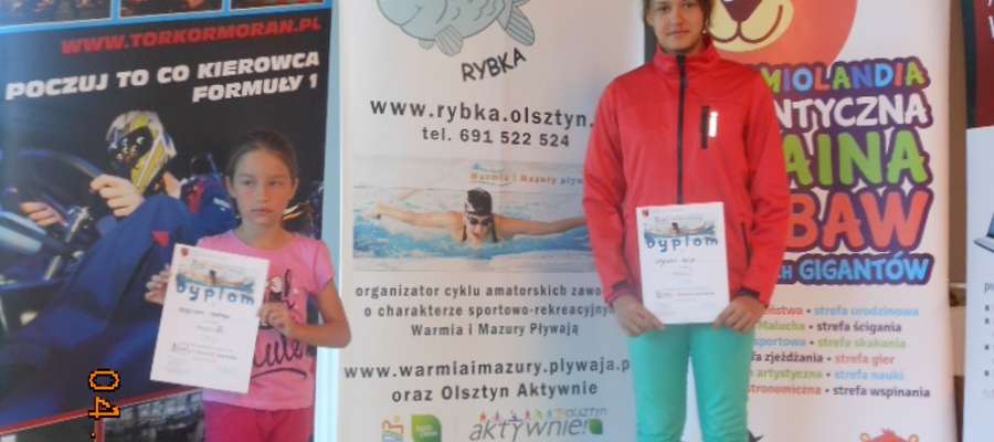 
Od lewej: Martynka i Alicja mają za sobą kolejny udany start w zawodach. Tym razem w Olsztynie
