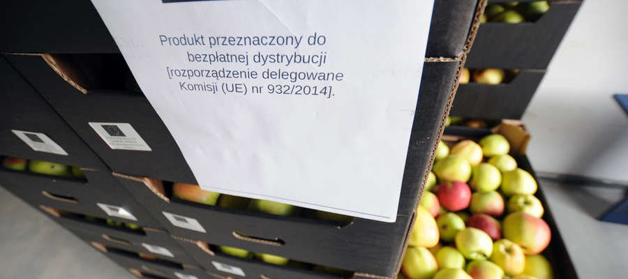 Kolejna dostawa jabłek do Banku Żywności ma trafić w przyszłym tygodniu