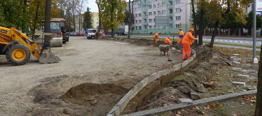 Budowa parkingu przy Szpitalu Powiatowym w Piszu rozpoczęła się w poniedziałek, 6 października