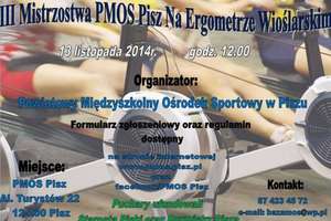 III Mistrzostwa PMOS w Piszu na ergometrze wioślarskim