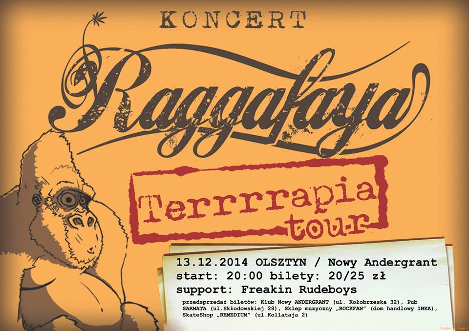Raggafaja i Freakin Rudeboys w Olsztynie