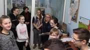 Uczniowie Gimnazjum nr 1 w Mławie
odwiedzili nas w redakcji