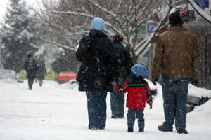 IMGW prognozuje intensywne opady śniegu w województwie warmińsko-mazurskim