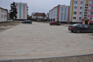 Nowa ulica Polna i parking w Suszu