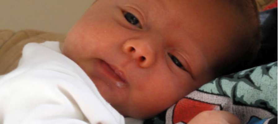 
Nikodem Jasiewicz urodził się 4 lipca 2014 roku, z tzw. wadą wrodzoną, całkowitym brakiem lewego przedramienia i dłoni
