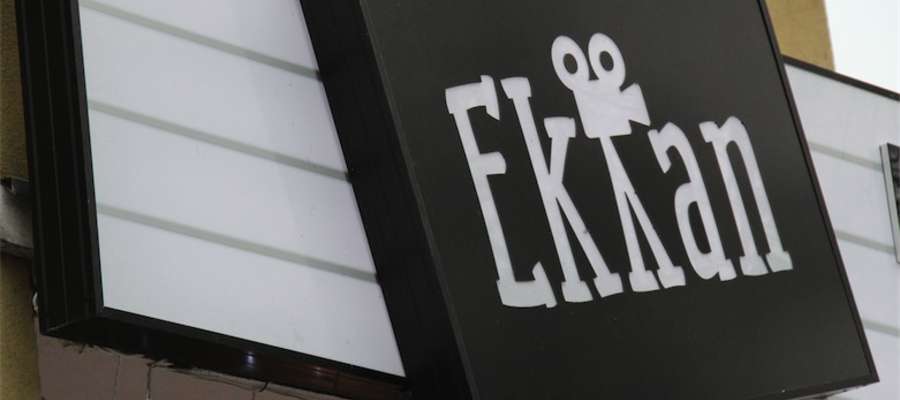 Restauracja Ekran przy placu Grunwaldzkim w Giżycku
