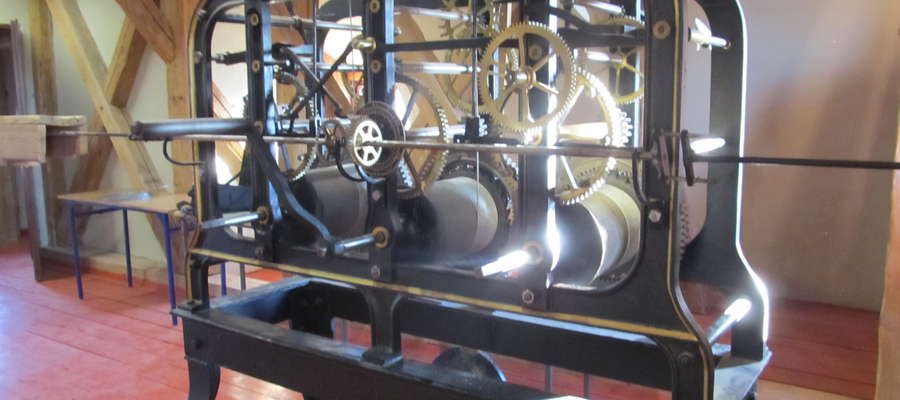 Mechanizm zegara pochodzi z 1921 roku