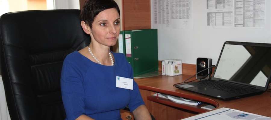 Anetta Gaweł, prezes spółki "Szpital Giżycki"